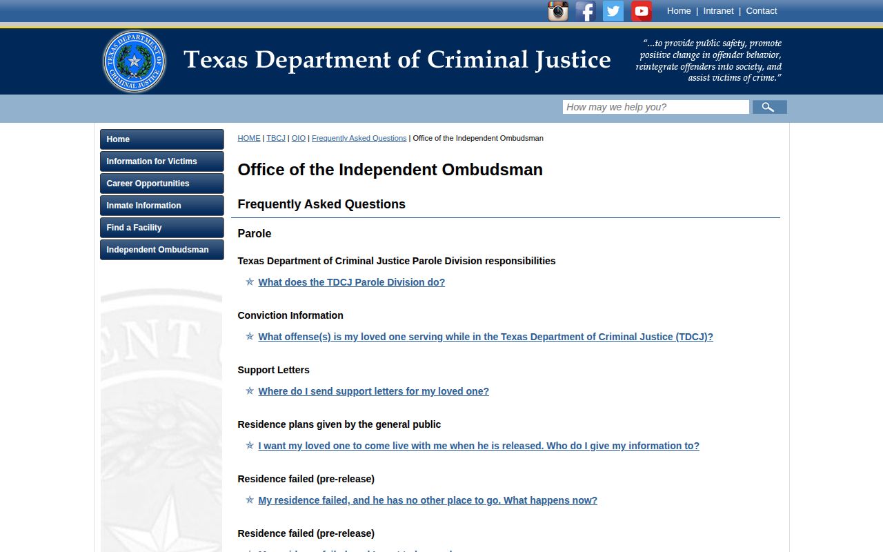 Coke County scheduled and projected release date guidance
